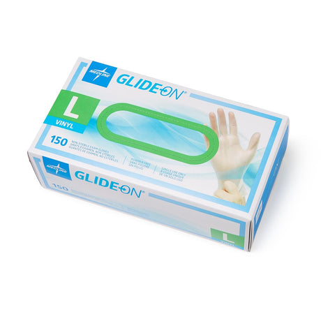 Glide-On Powder-Free Vinyl Exam Gloves - BeHope