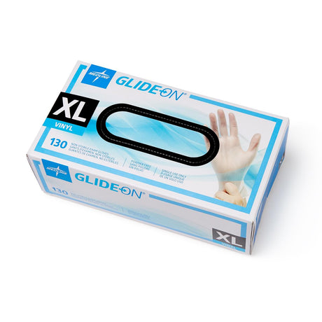Glide-On Powder-Free Vinyl Exam Gloves - BeHope