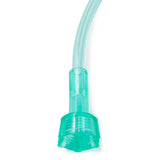 Medline Green Oxygen Tubing with Standard Connector