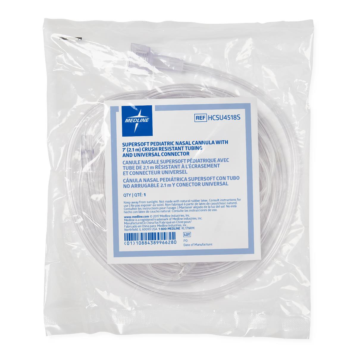 SuperSoft Oxygen Cannulas with Universal Connector