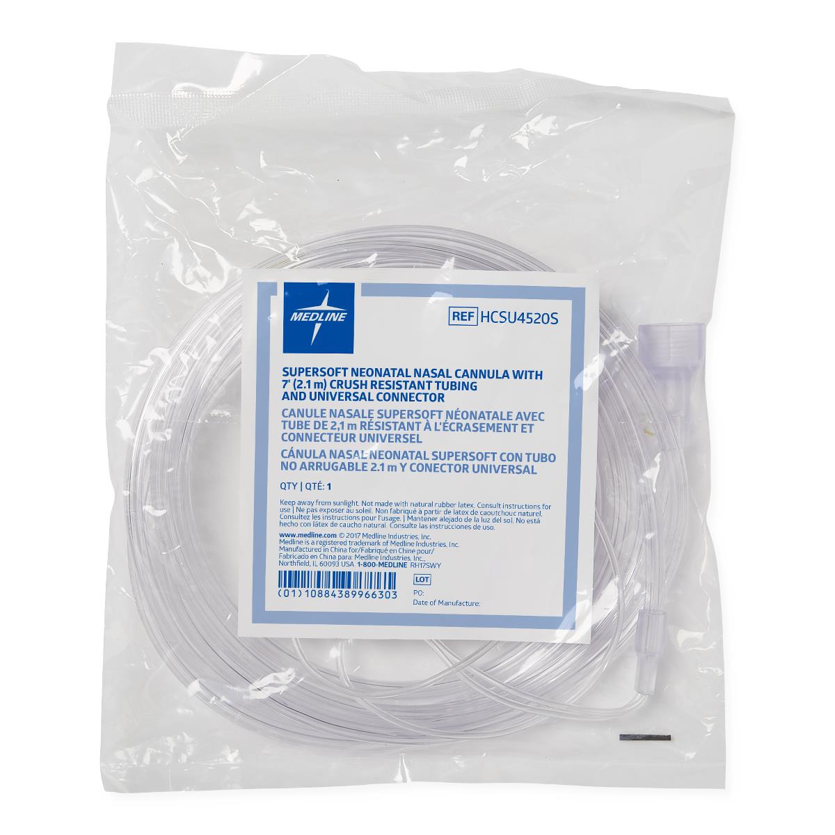 SuperSoft Oxygen Cannulas with Universal Connector