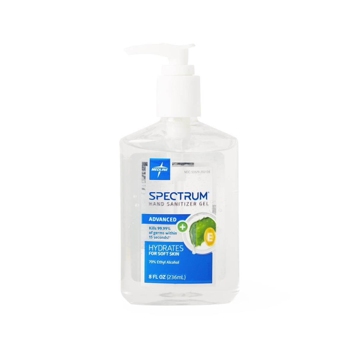 Spectrum Advanced Hand Sanitizer with Aloe Vera and Vitamin E