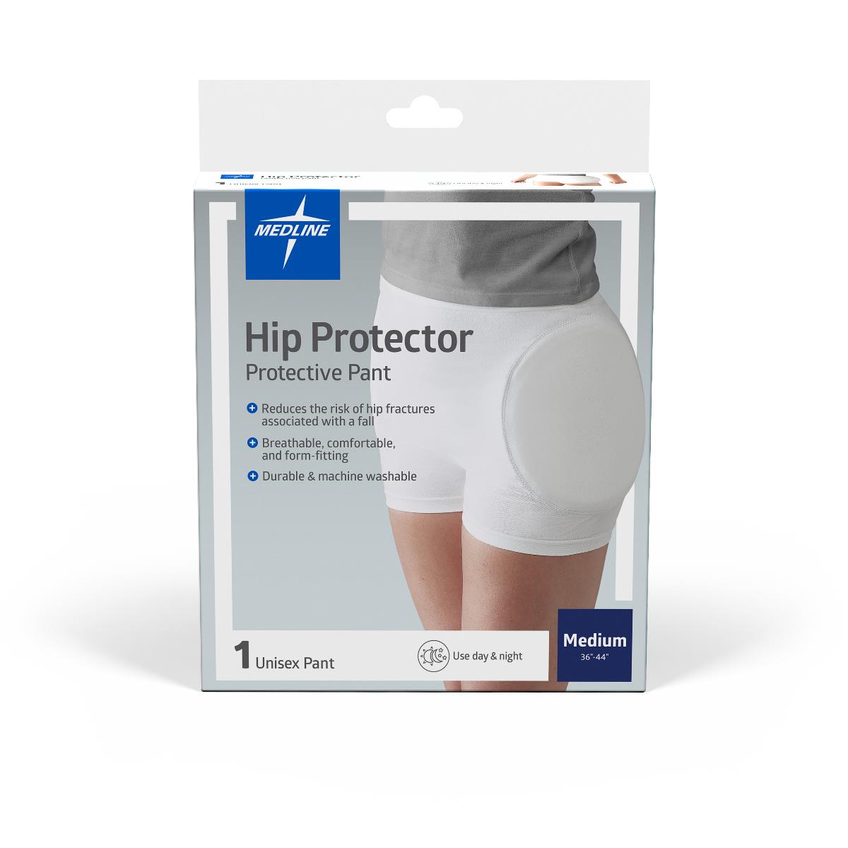 Medline Premium Hip Protector Underpants wih Pads