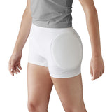Medline Premium Hip Protector Underpants with Pads, side view showing pad placement.