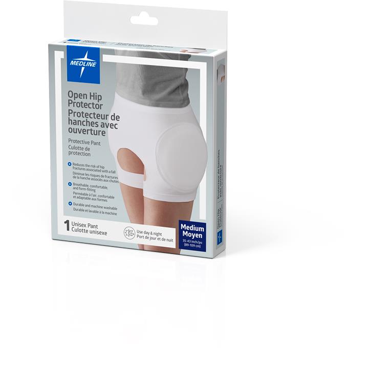 Medline Premium Hip Protector Underpants wih Pads