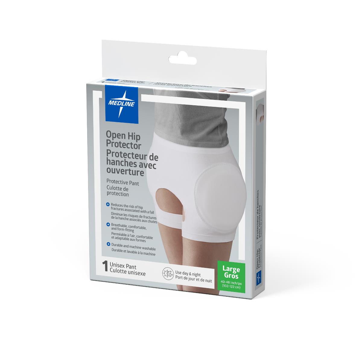 Medline Premium Hip Protector Underpants wih Pads