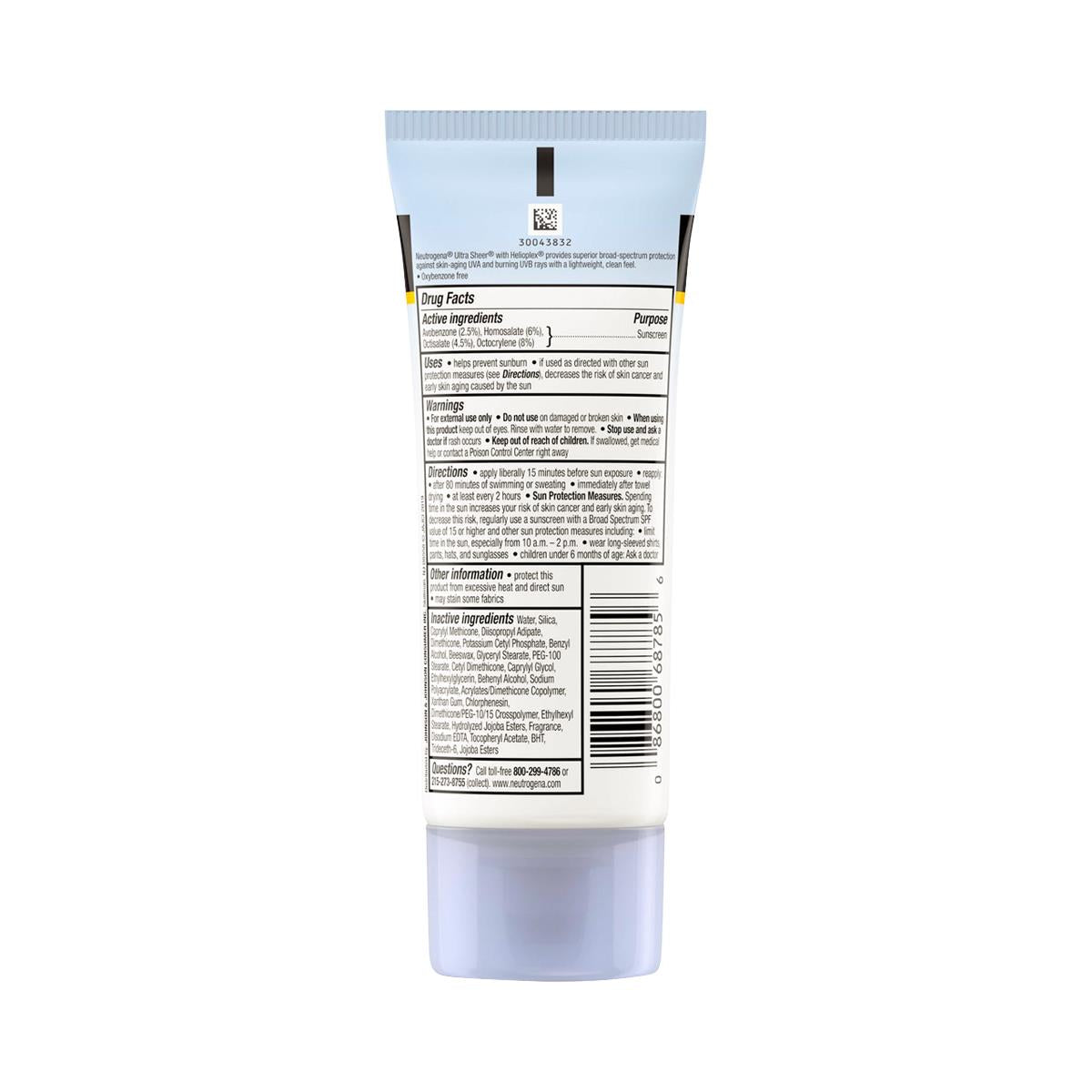 Neutrogena Ultra Sheer Dry-Touch Sunscreens