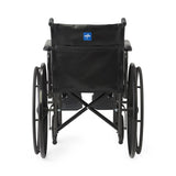 Medline Guardian K1 Wheelchair, top-down view of the seat.