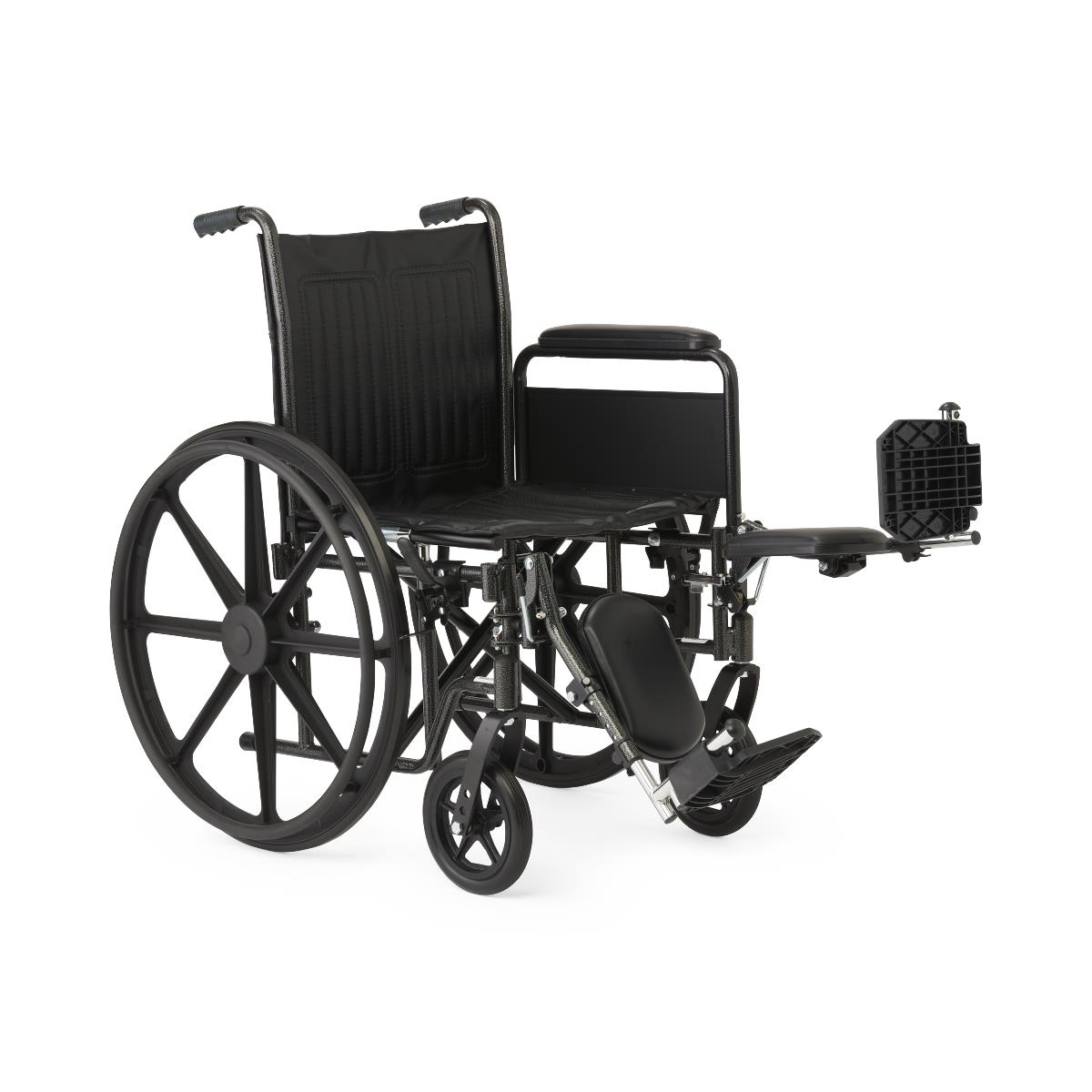 Medline Guardian K1 Wheelchair, side profile, showing overall design.