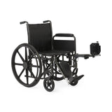 Medline Guardian K1 Wheelchair, side profile, showing overall design.