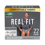 Depend Fit-flex Maximum Absorbency Men's Underwear - BeHope