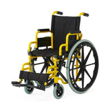 Medline Pediatric Wheelchair with durable frame and comfortable seating.
