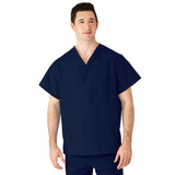 610 AngelStat Navy Scrub Tops with Angelica Color Coding