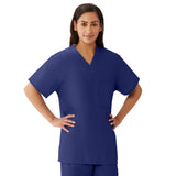 AngelStat Unisex Reversible Scrub Tops with Angelica Color Coding (Style 630)