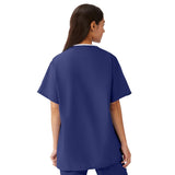 AngelStat Unisex Reversible Scrub Tops with Angelica Color Coding (Style 630)
