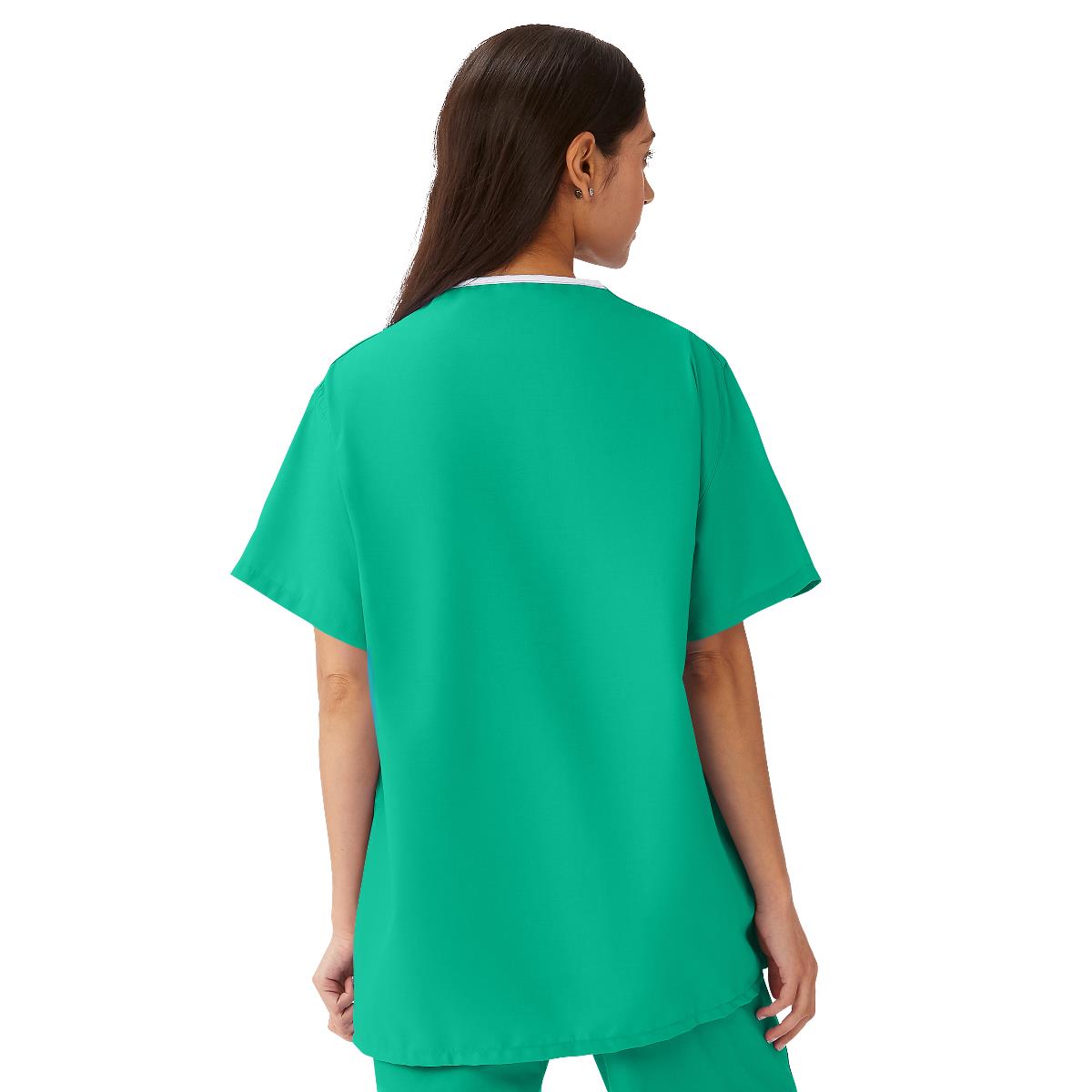 AngelStat Unisex Reversible Scrub Tops with Angelica Color Coding (Style 630)