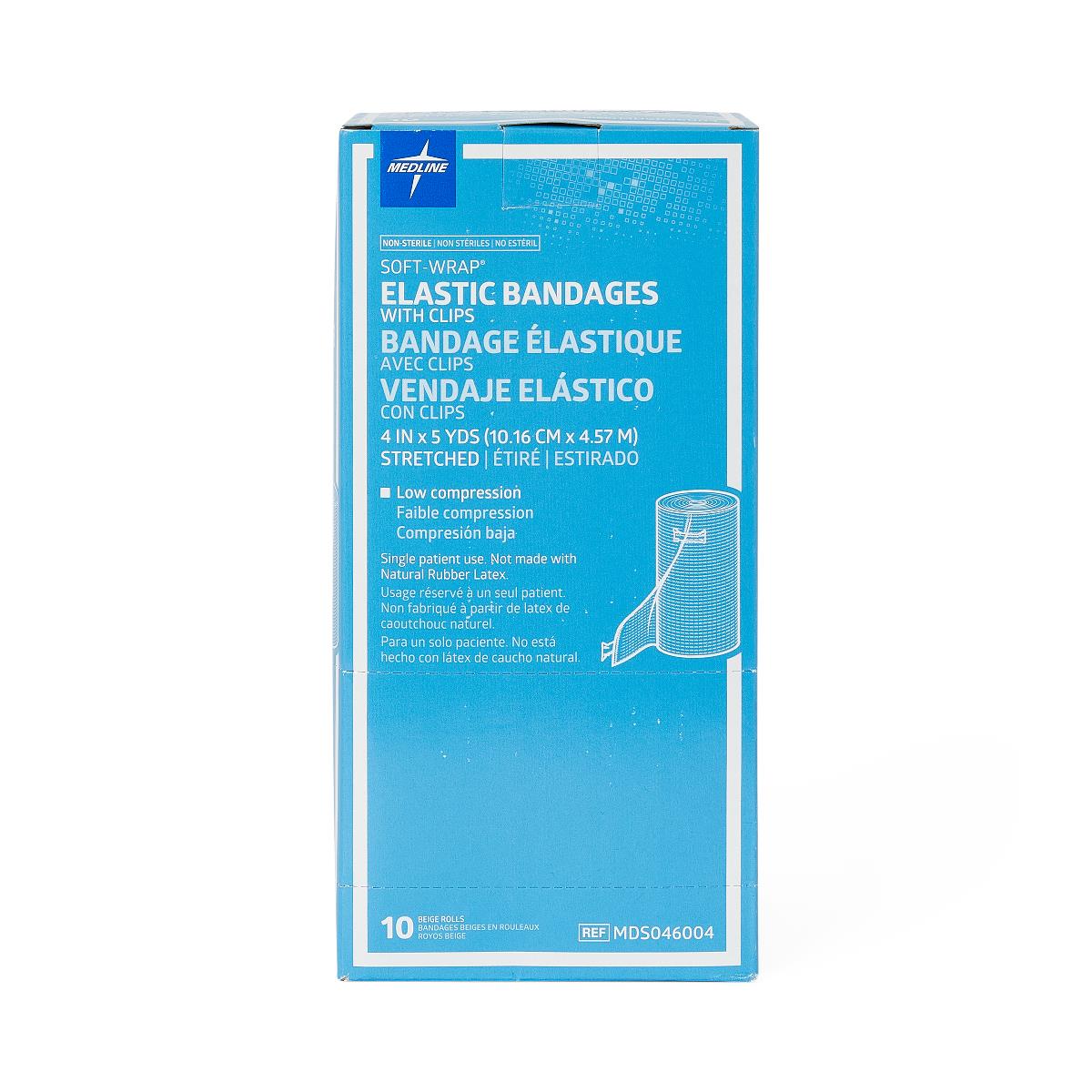 Medline Soft-Wrap Nonsterile Elastic Bandages