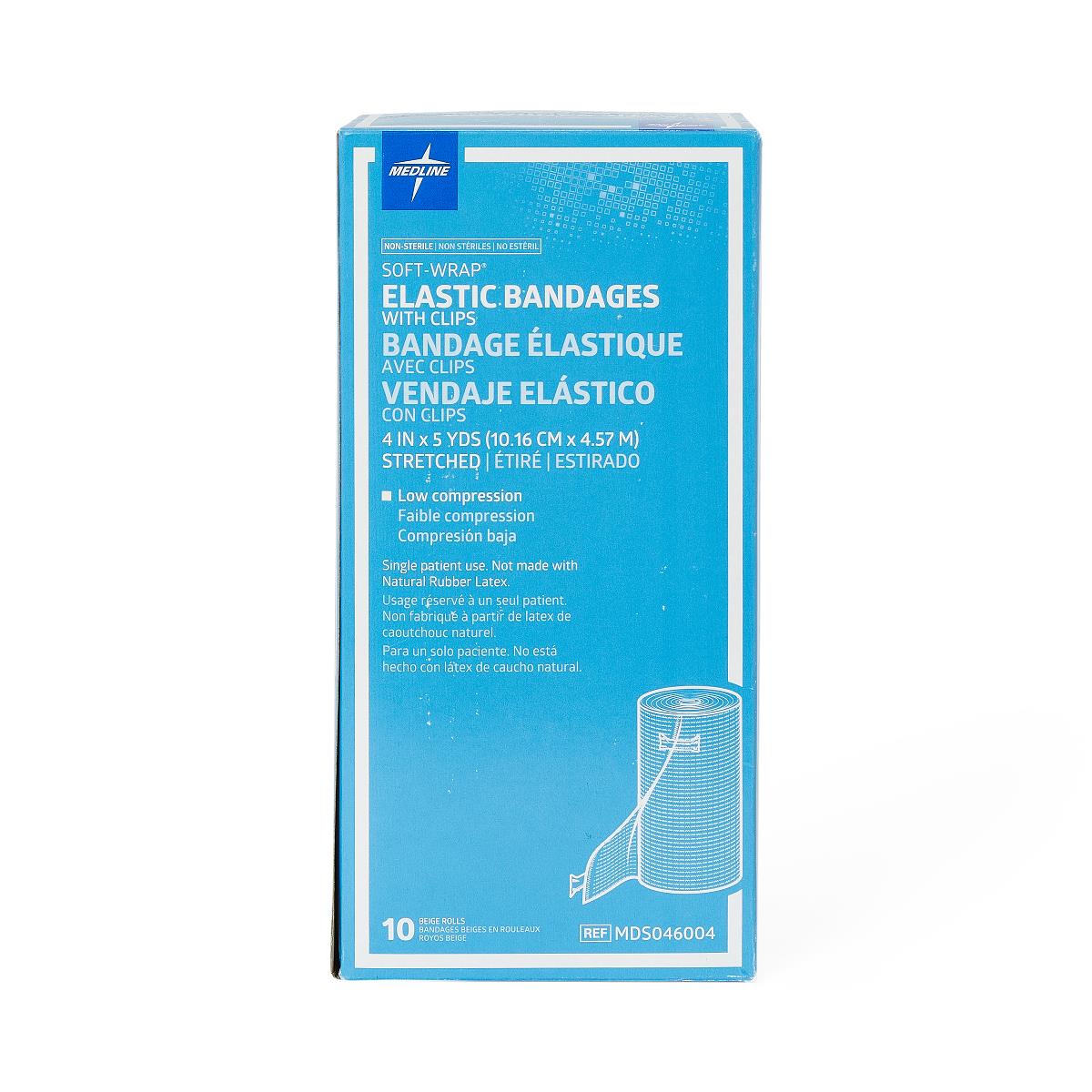 Medline Soft-Wrap Nonsterile Elastic Bandages
