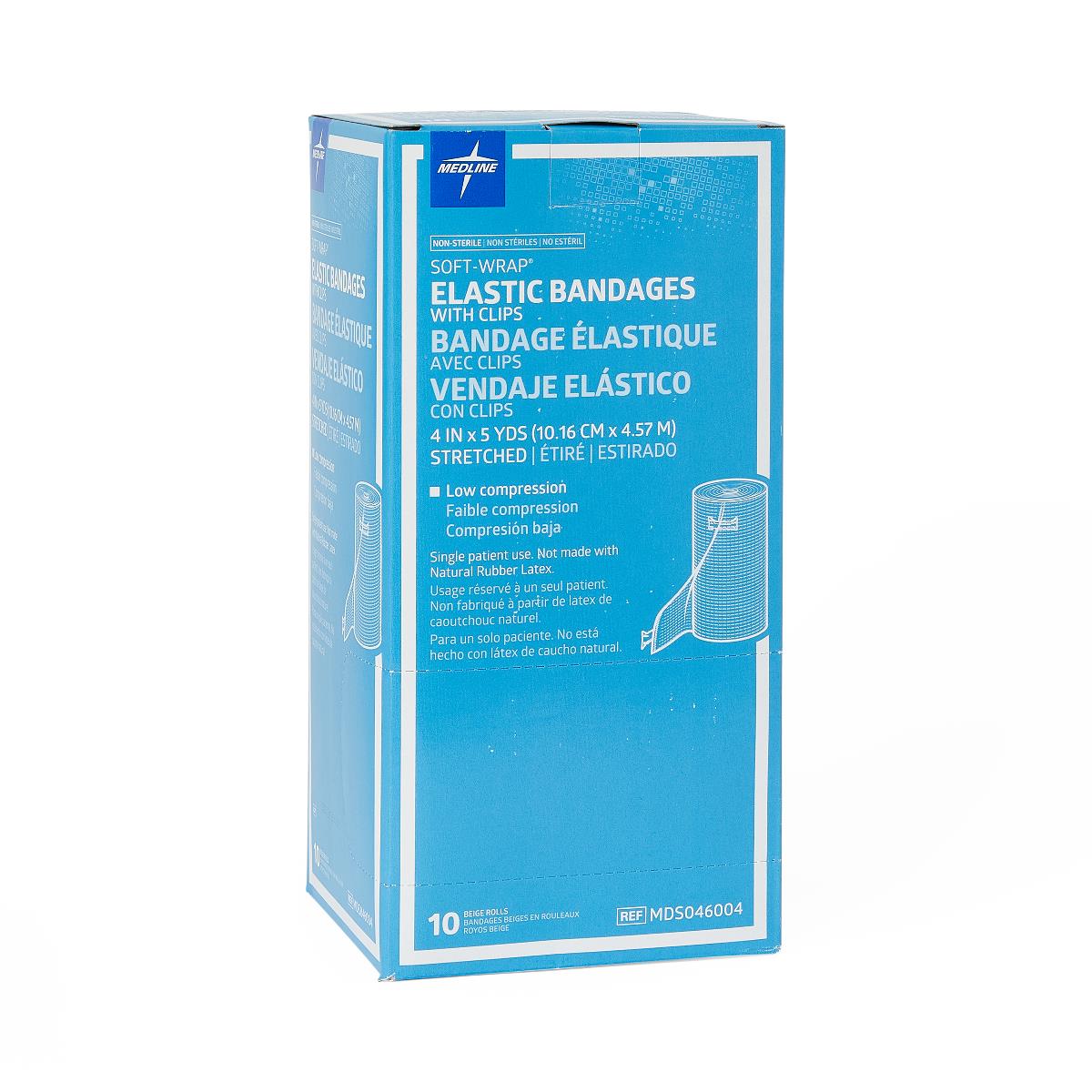 Medline Soft-Wrap Nonsterile Elastic Bandages
