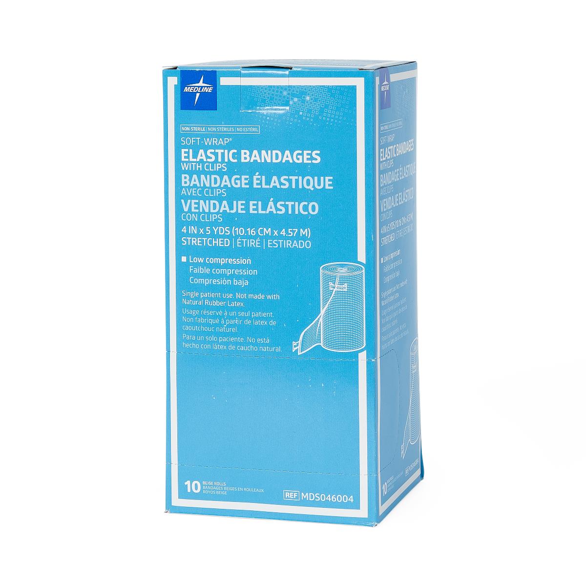 Medline Soft-Wrap Nonsterile Elastic Bandages