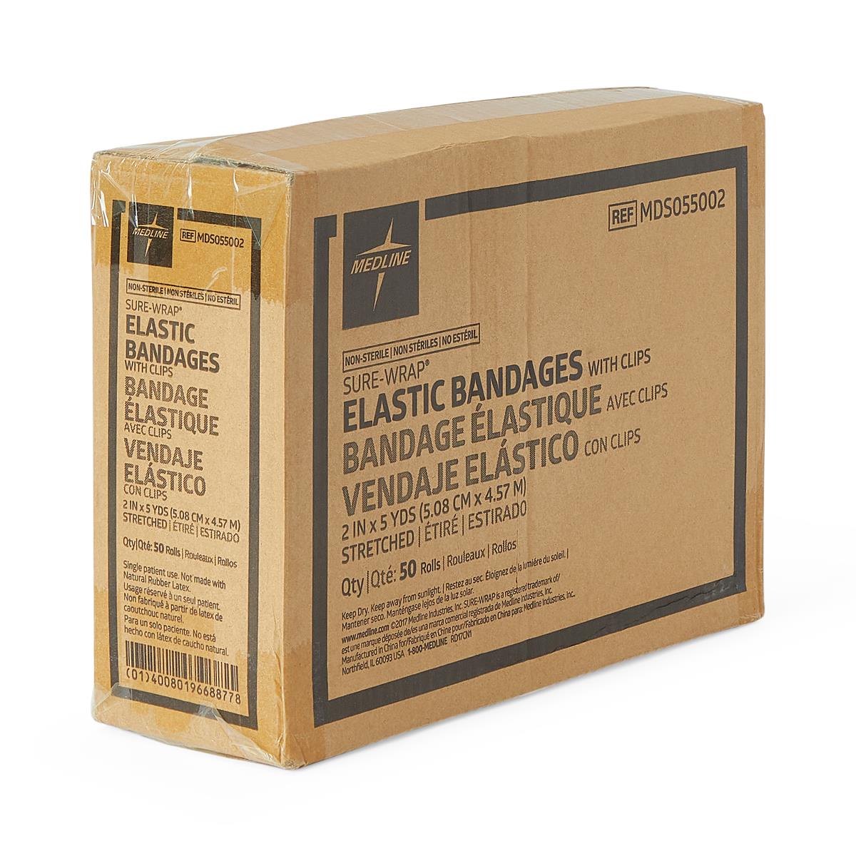 Medline Sure-Wrap Nonsterile Elastic Bandages