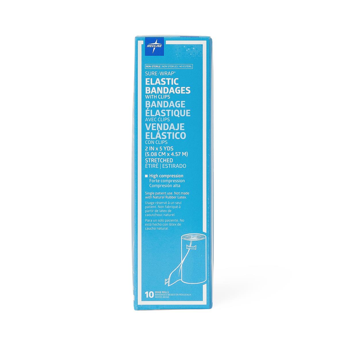 Medline Sure-Wrap Nonsterile Elastic Bandages
