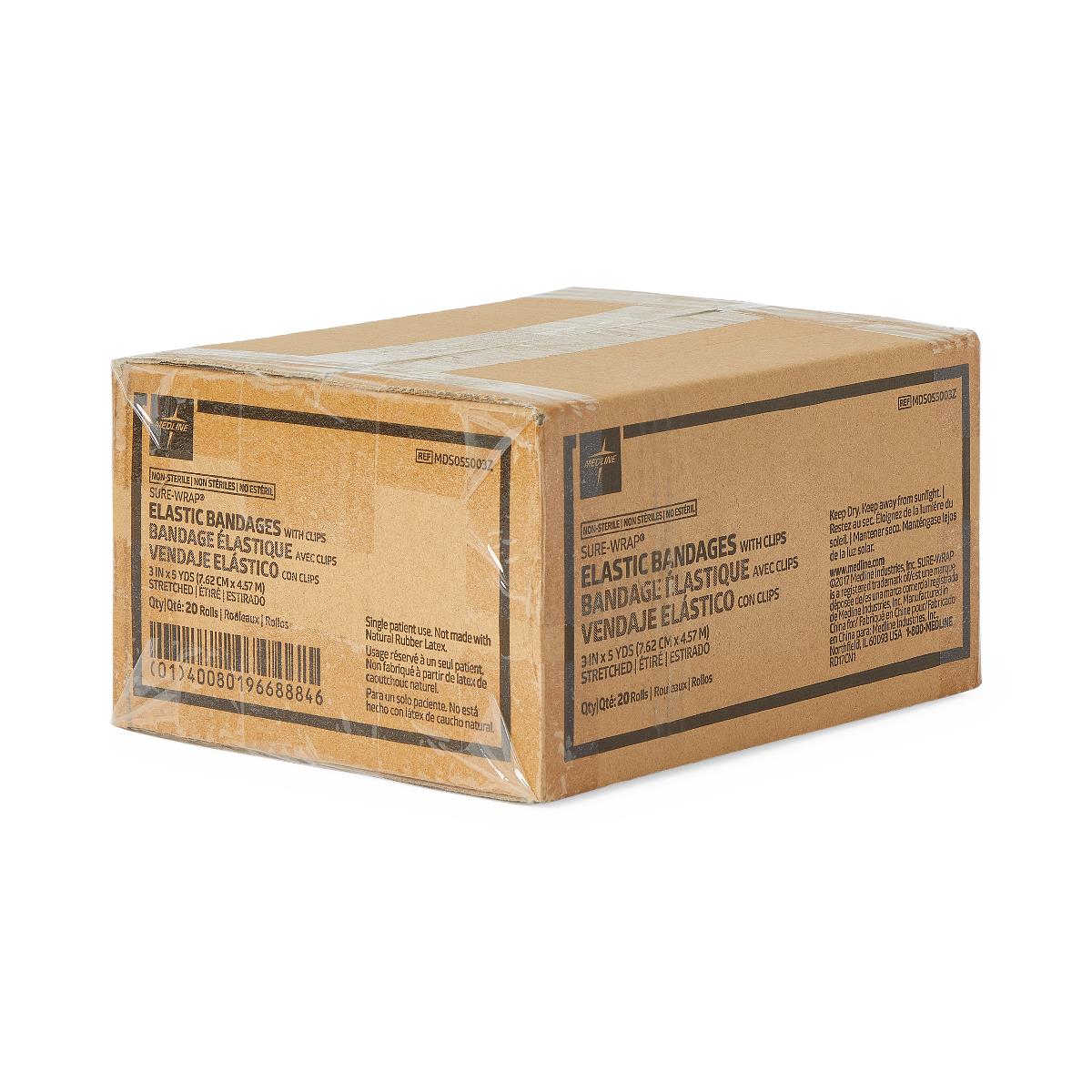 Medline Sure-Wrap Nonsterile Elastic Bandages