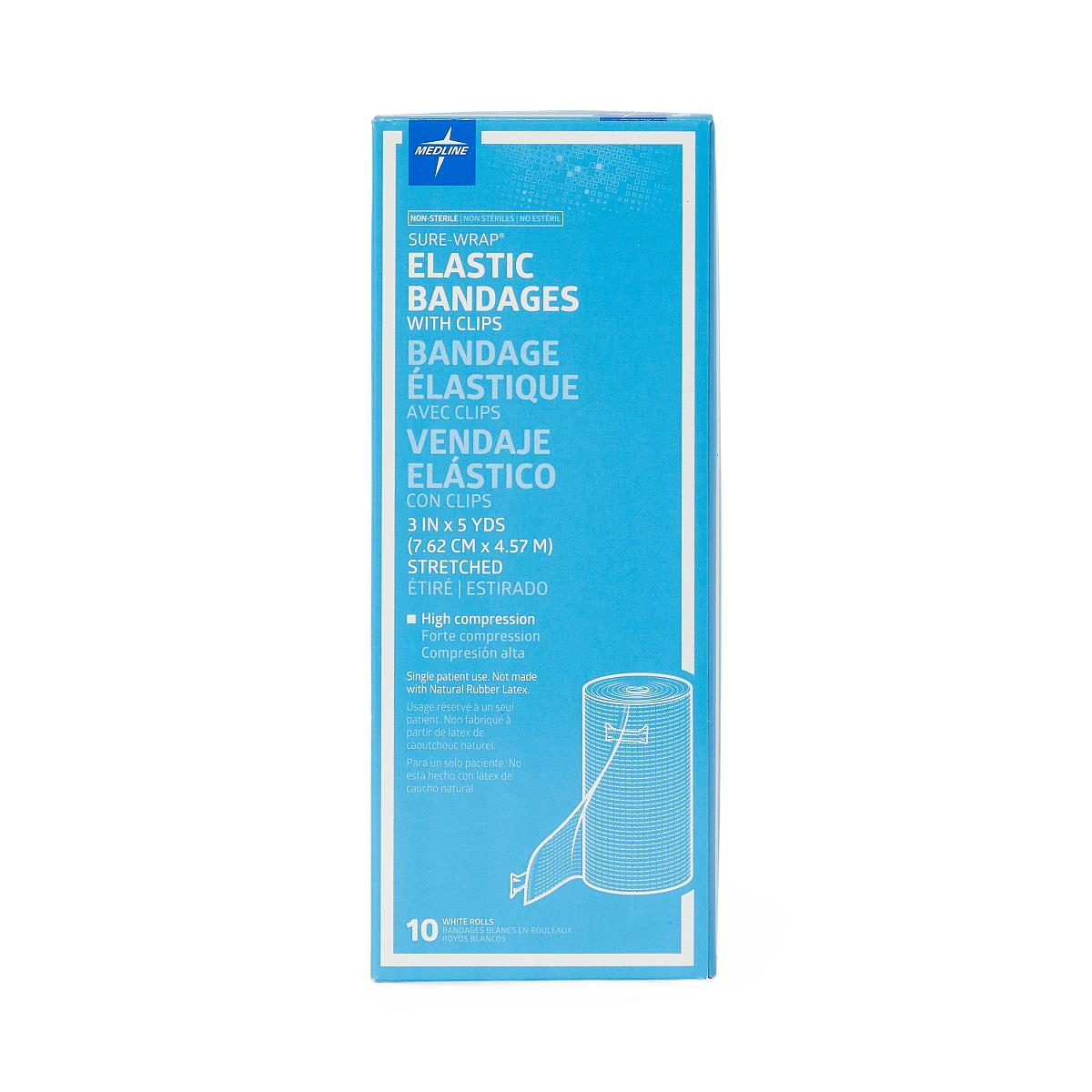 Medline Sure-Wrap Nonsterile Elastic Bandages