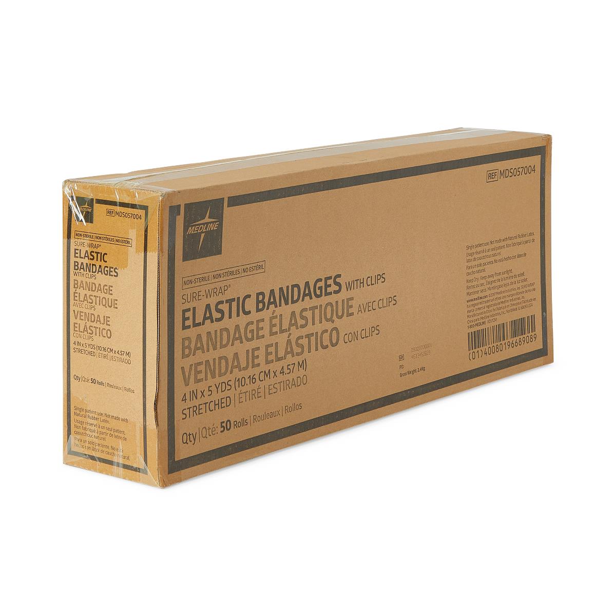 Medline Sure-Wrap Nonsterile Elastic Bandages