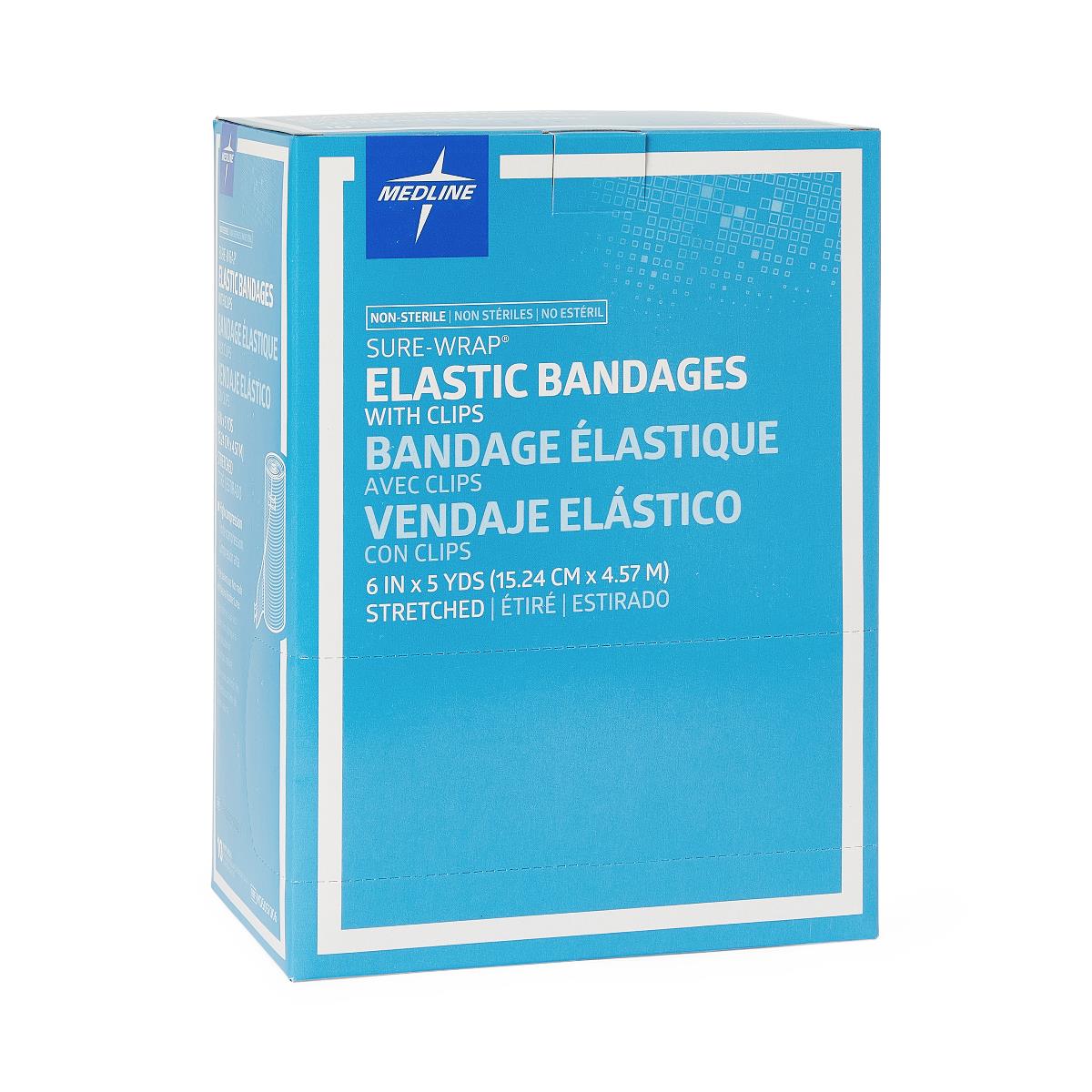 Medline Sure-Wrap Nonsterile Elastic Bandages