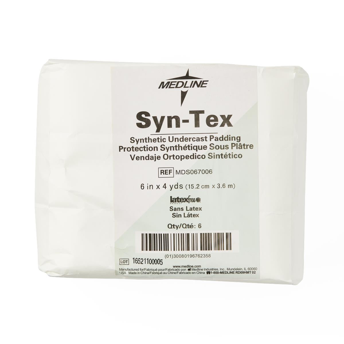 Syn-Tex Nonsterile Synthetic Undercast Padding