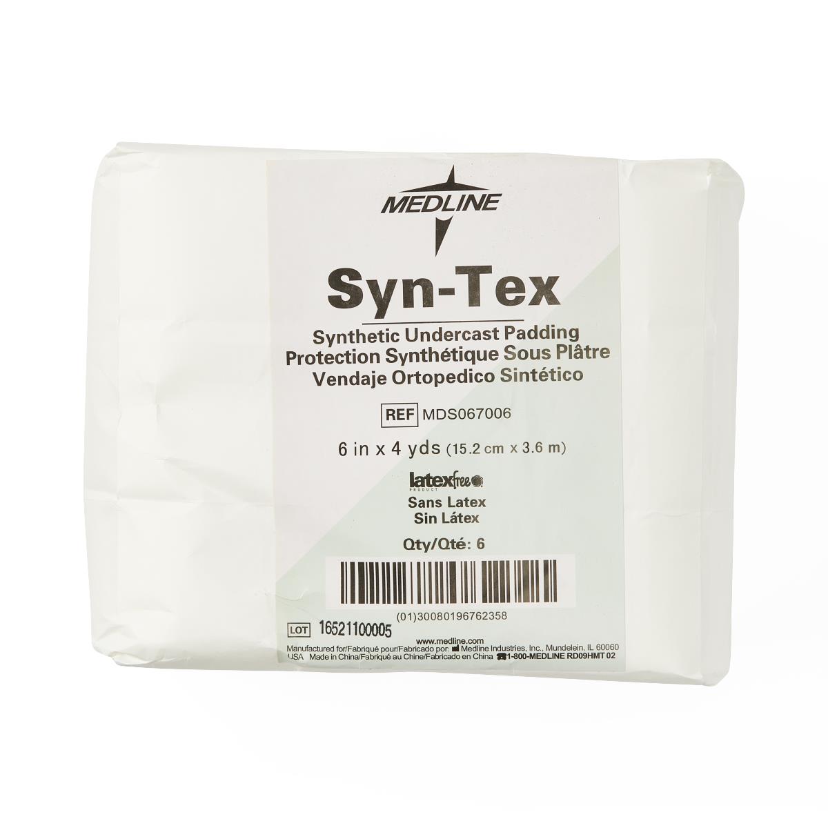 Syn-Tex Nonsterile Synthetic Undercast Padding