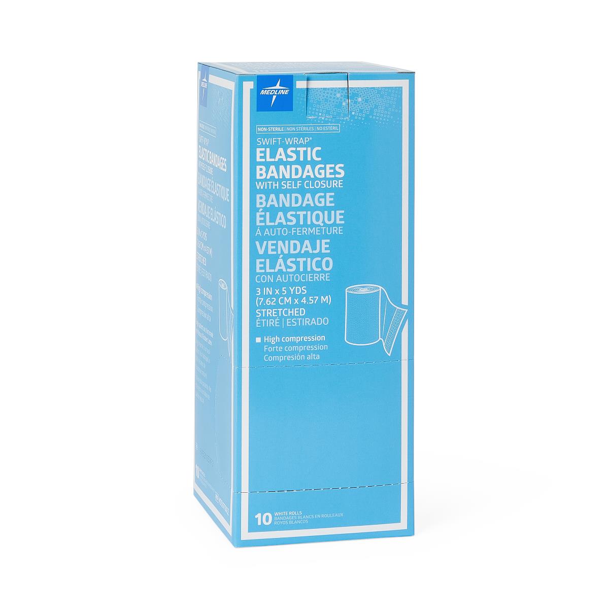 Medline Swift-Wrap Nonsterile Elastic Bandages
