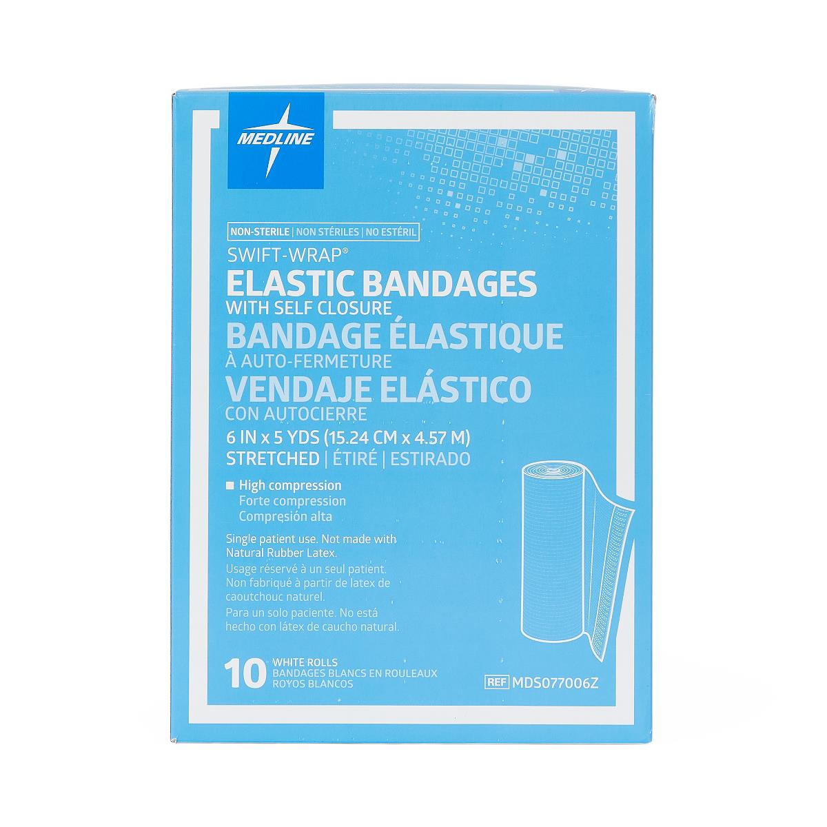 Medline Swift-Wrap Nonsterile Elastic Bandages