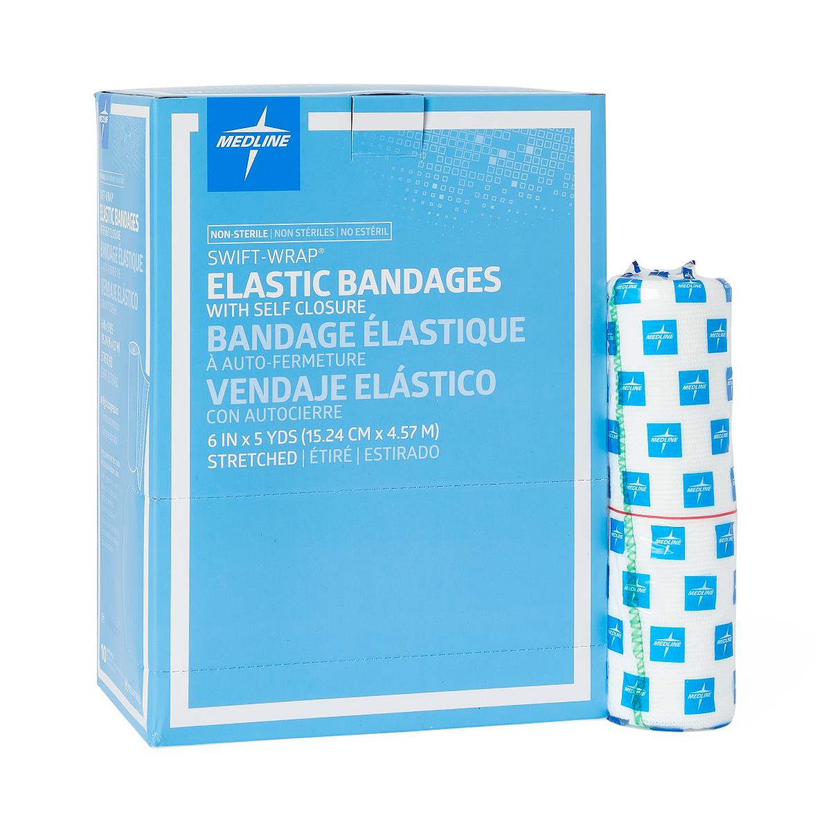Medline Swift-Wrap Nonsterile Elastic Bandages - BeHope