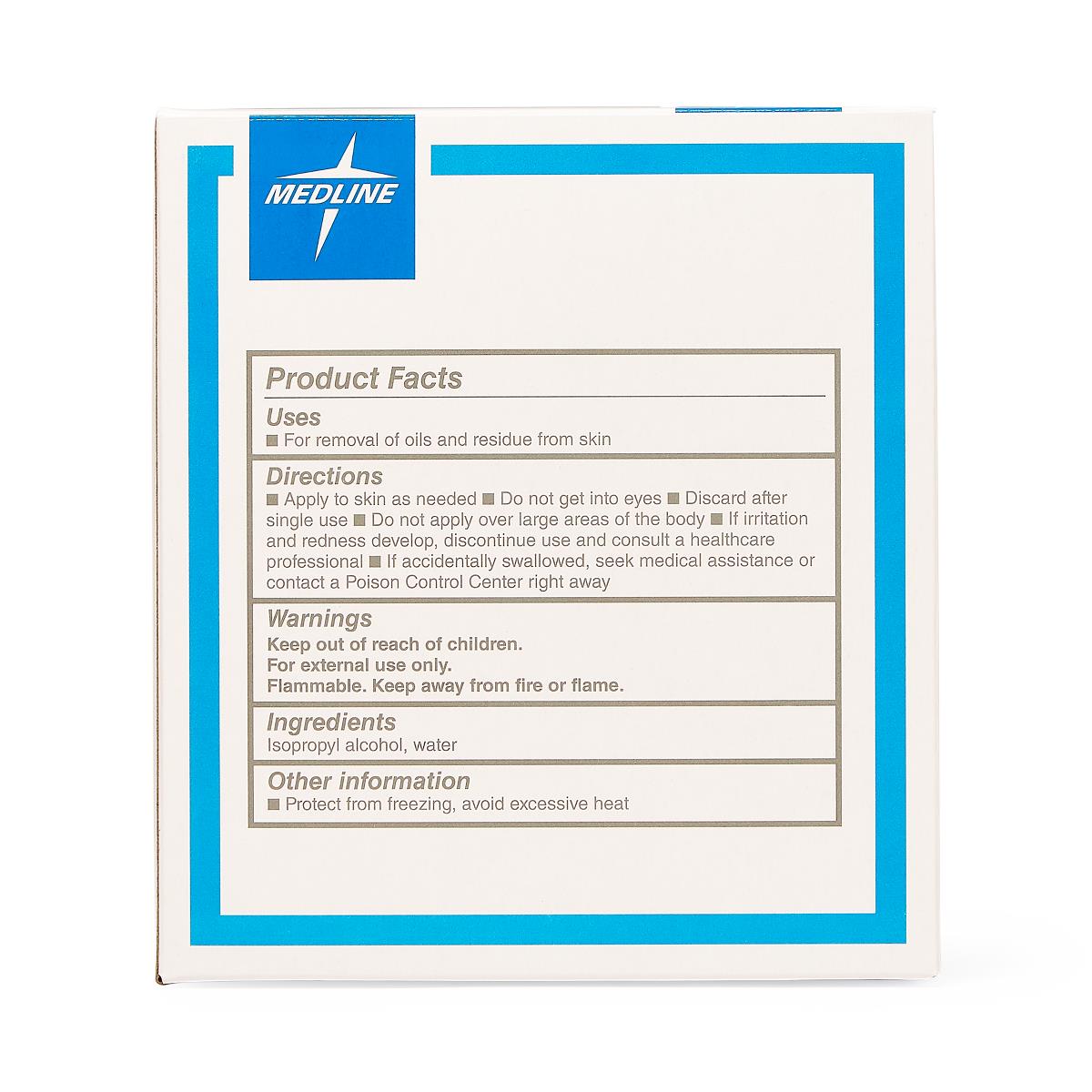 Medline Sterile Triple-Pack Alcohol Swabsticks
