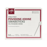 Medline Povidone-Iodine Swabsticks