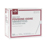 Medline Povidone-Iodine Swabsticks