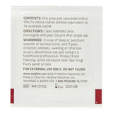 Medline Povidone-Iodine Prep Pads