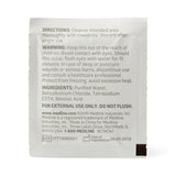 Medline Alcohol-free Moist Towelettes, showing the product in use.