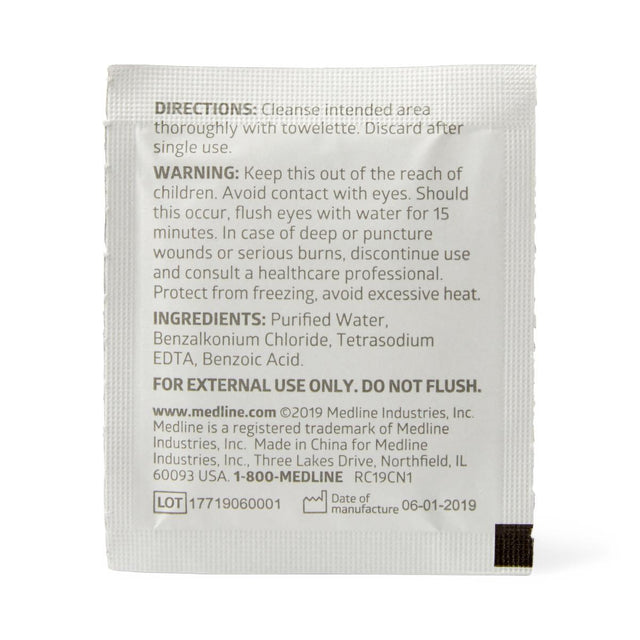 Medline Moist Cleansing Towelettes - BeHope