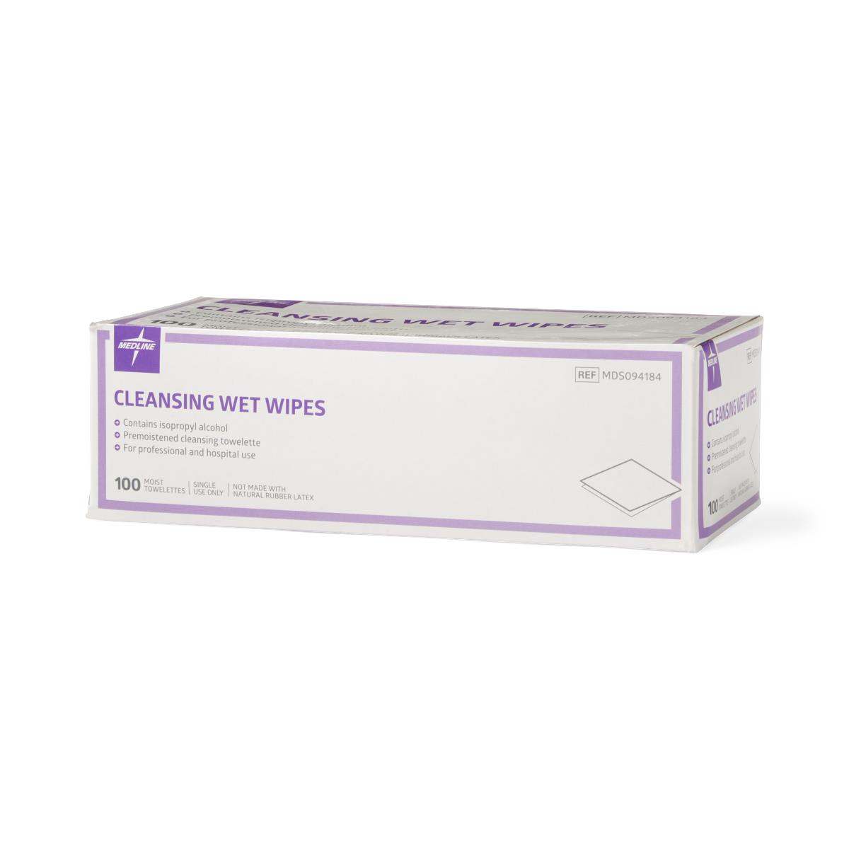 Medline Cleansing Towelettes With Isopropyl Alcohol - BeHope