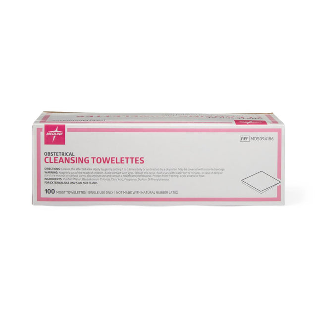Medline Obstetrical Cleaning Towelettes - BeHope