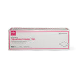 Medline Obstetrical Cleaning Towelettes, close-up of towelette texture and moisture.