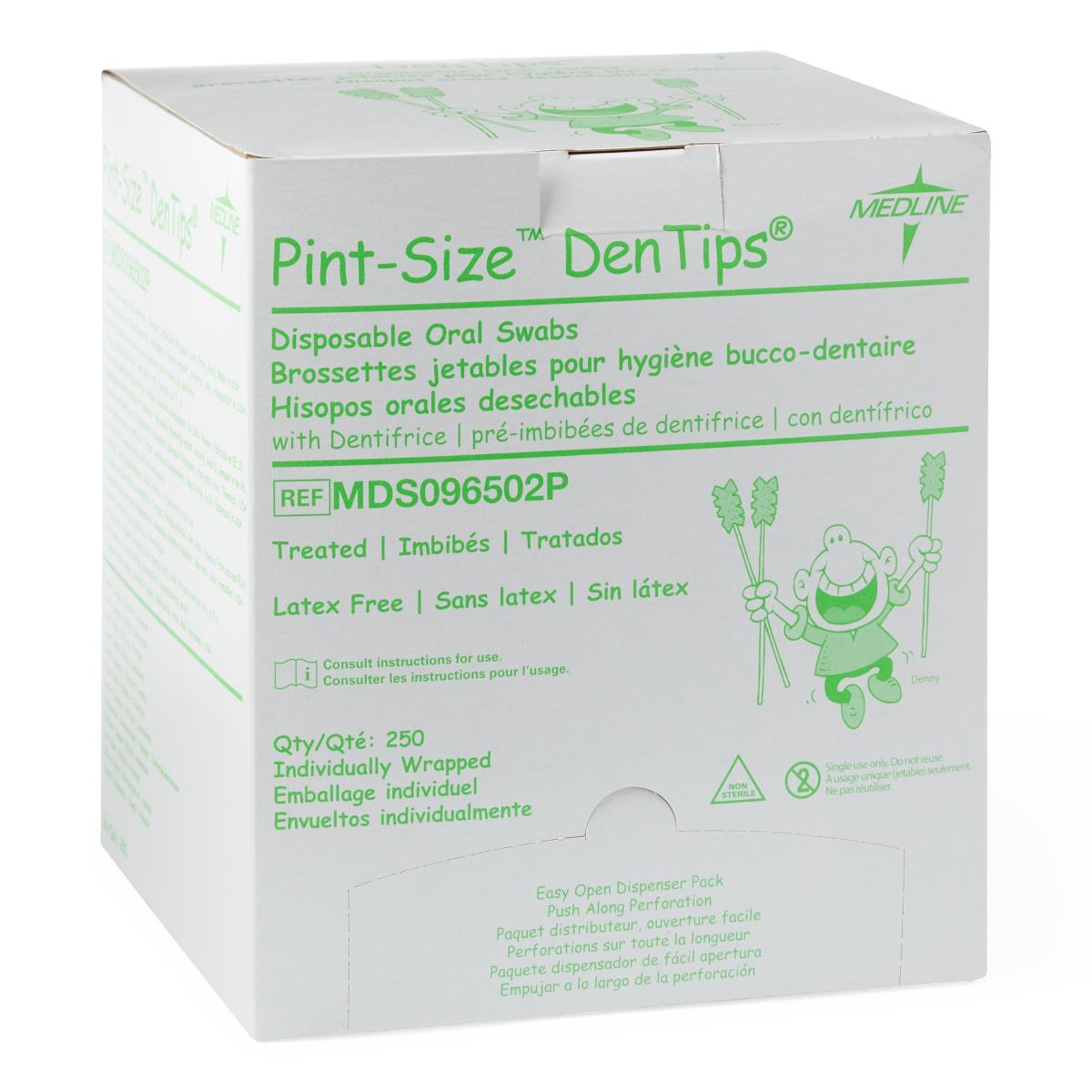 DenTips Treated and Untreated Oral Swabs