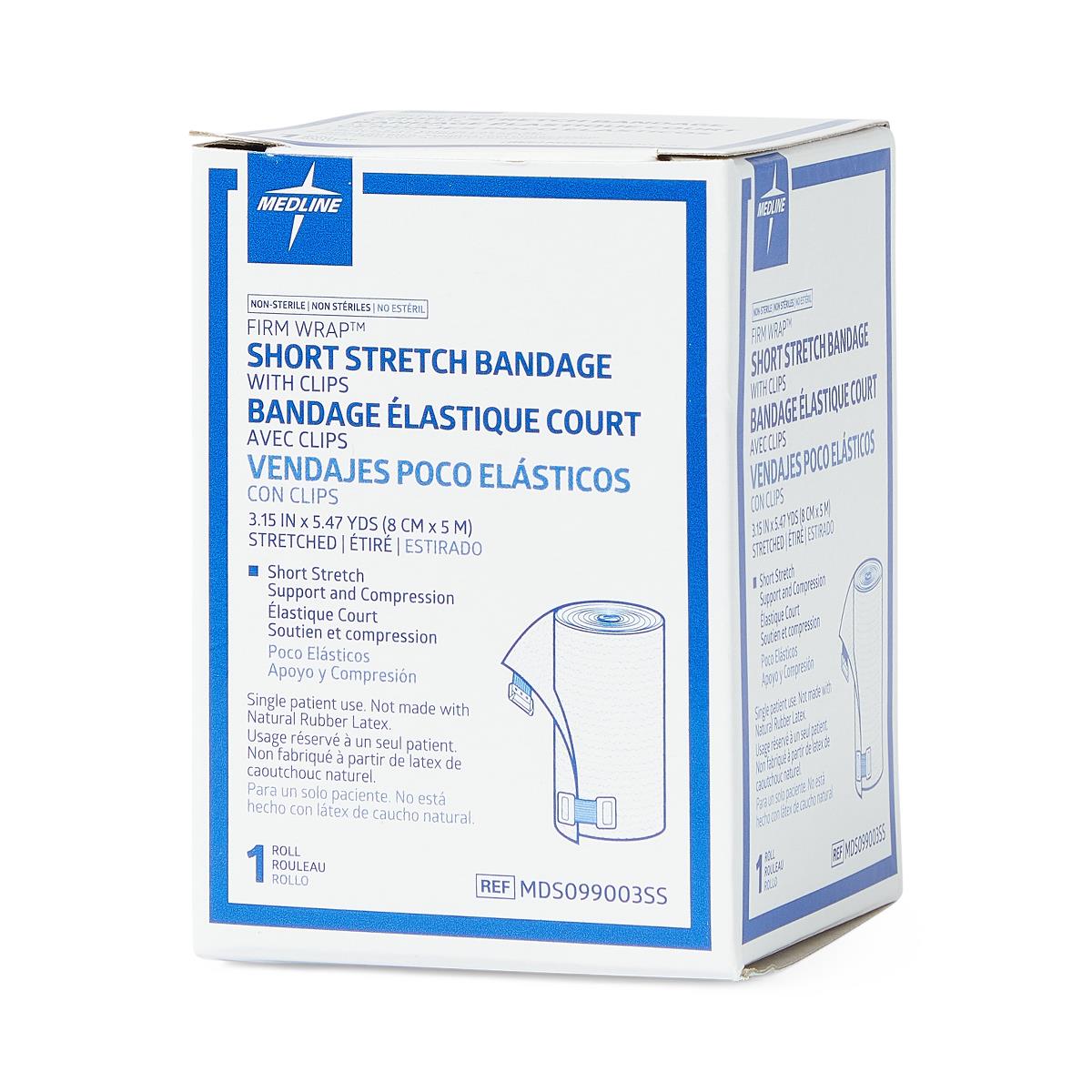 Medline Firm-Wrap Short Stretch Bandages
