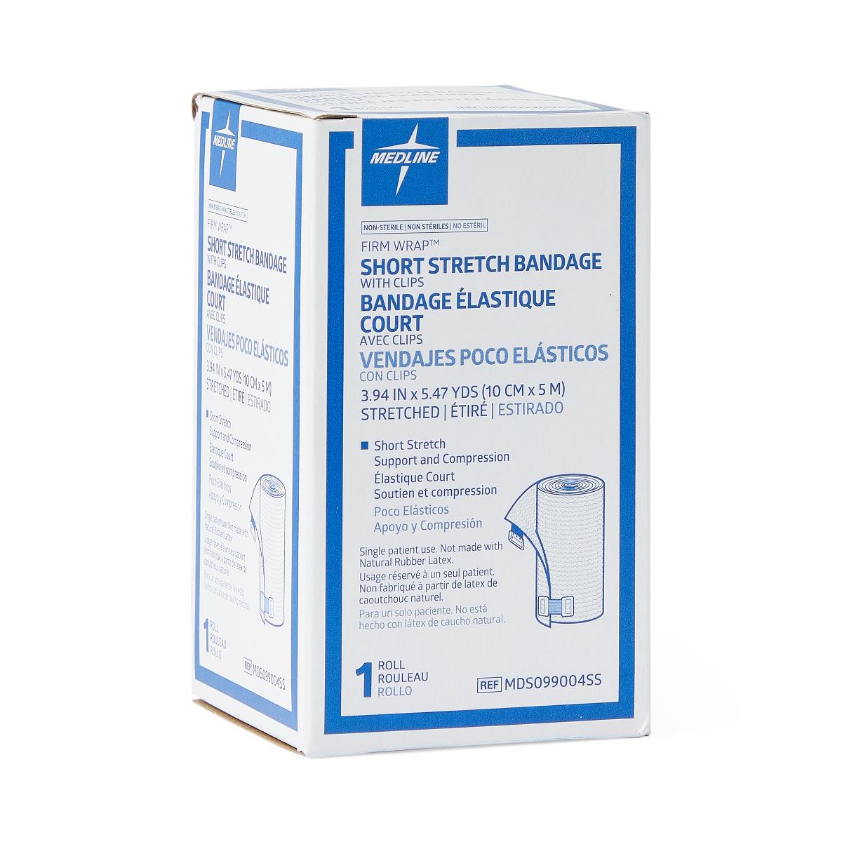 Medline Firm-Wrap Short Stretch Bandages
