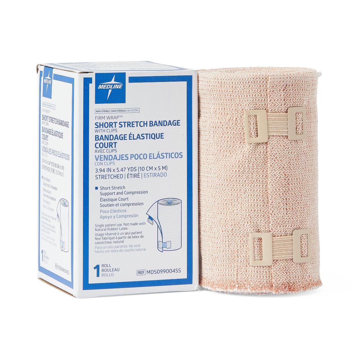 Medline Firm-Wrap Short Stretch Bandages