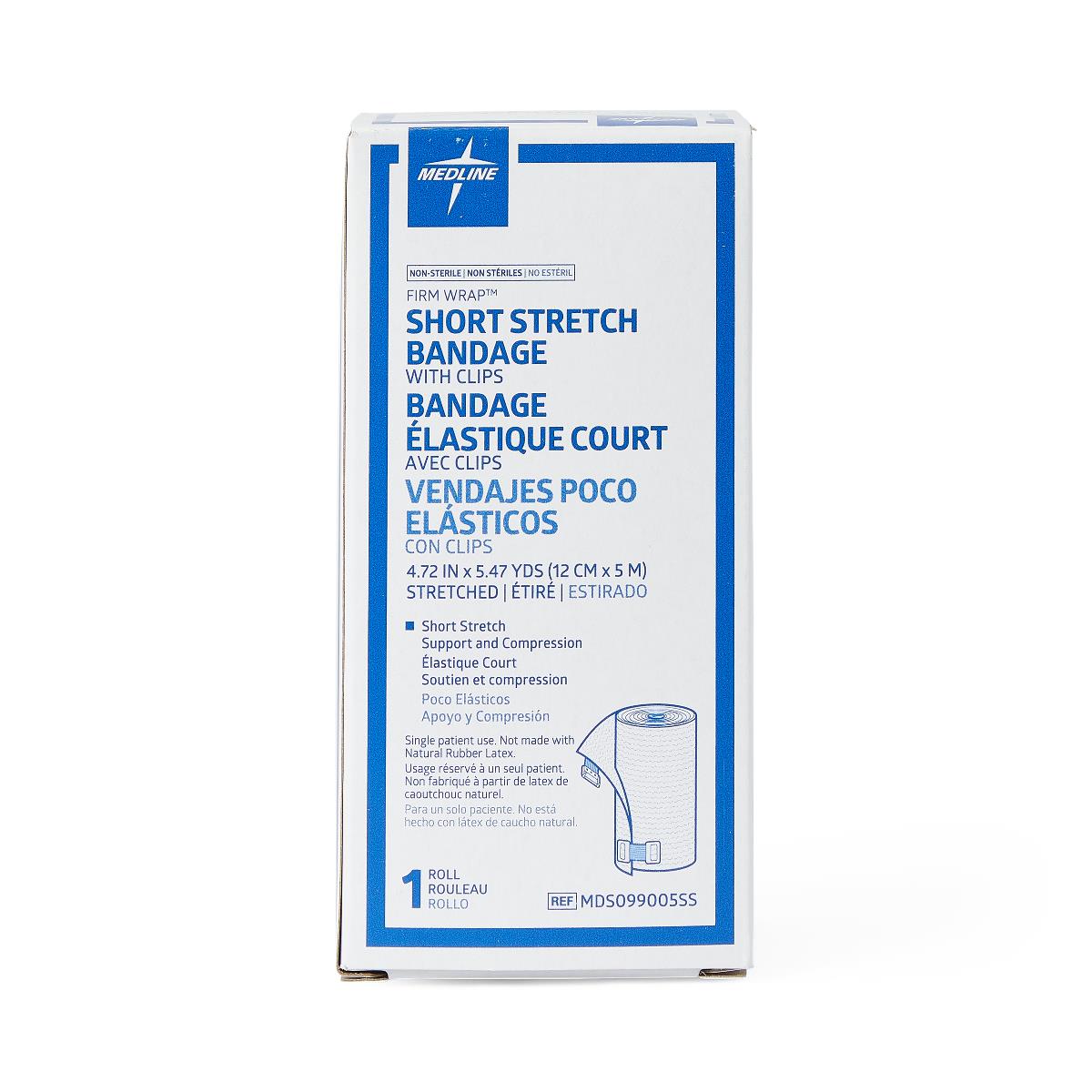 Medline Firm-Wrap Short Stretch Bandages