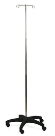 Medline Aluminum Foldable 5-Leg IV Pole